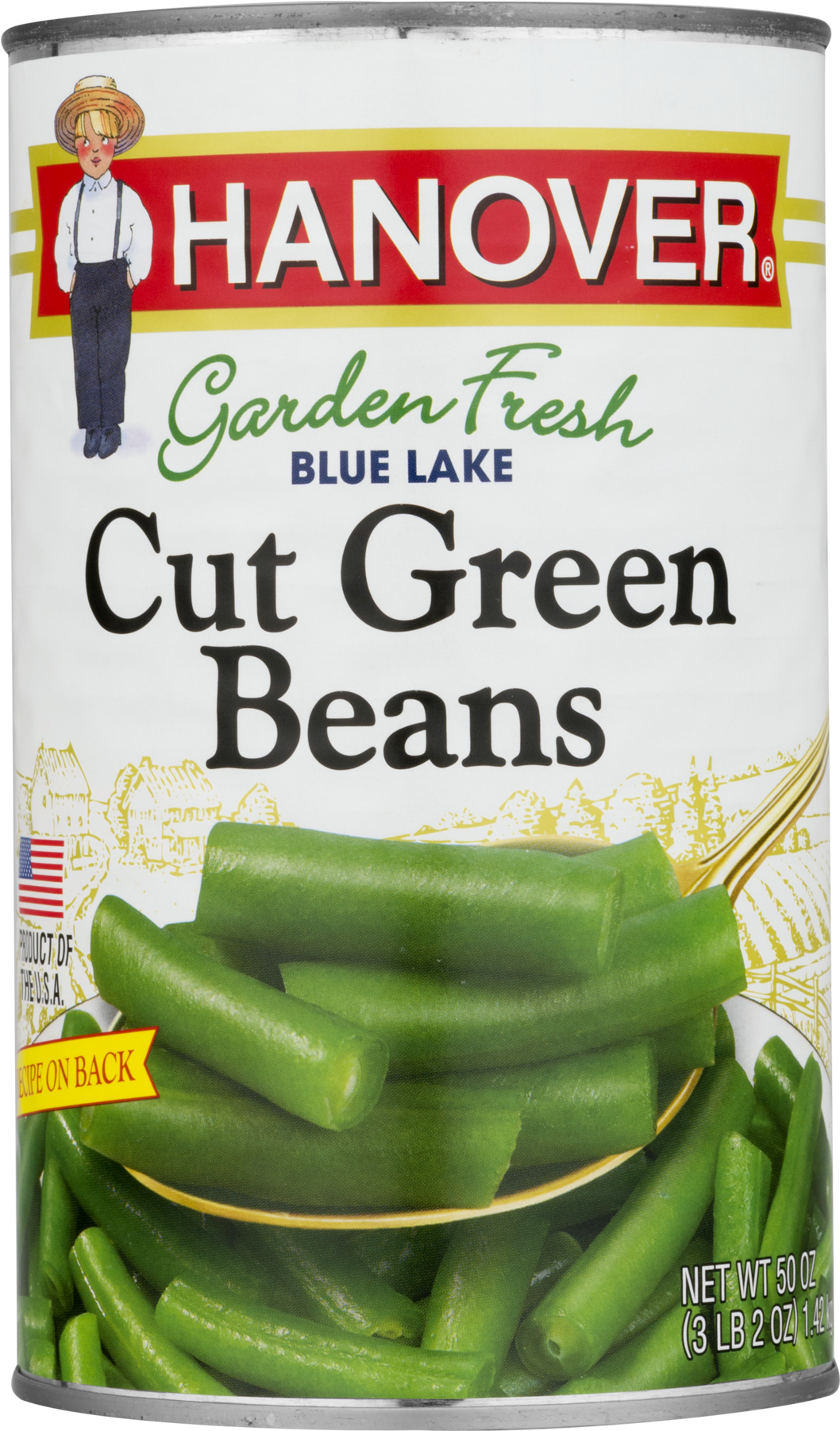 Hanover Cut Green Beans Can PNG