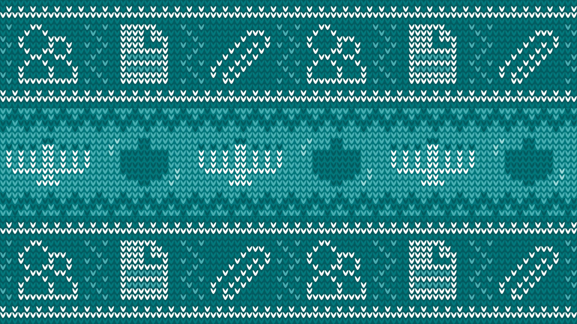 Hanukkah Sweater Pattern Art Background