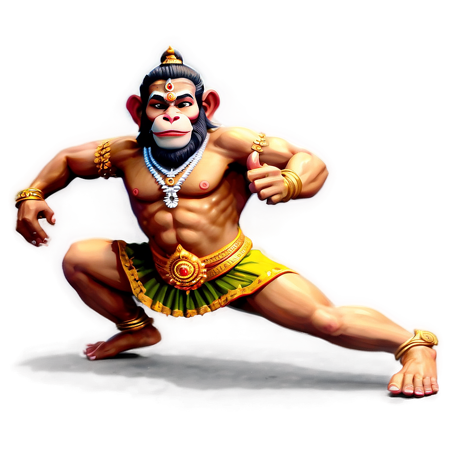 Hanuman Carrying Mountain Png Ksf PNG