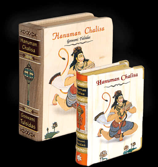 Hanuman Chalisa Book Design PNG