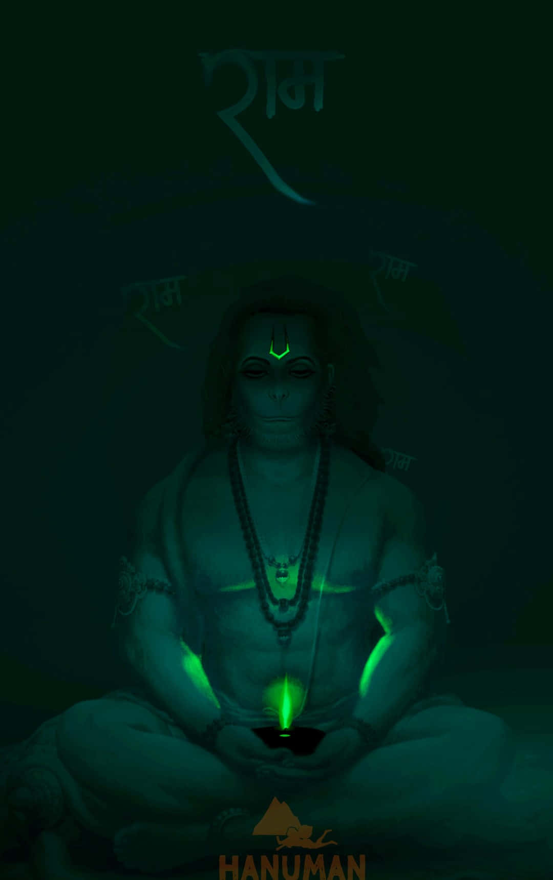 Hanuman Green Picture