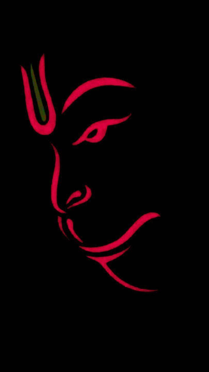 Hanuman Ji Hd Outline