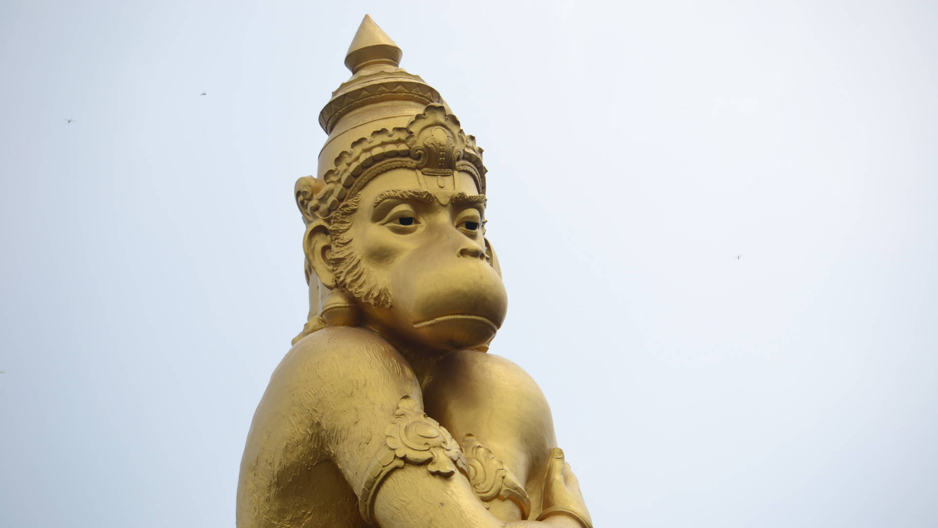 Estatuade Hanuman, Dioses Hindúes. Fondo de pantalla