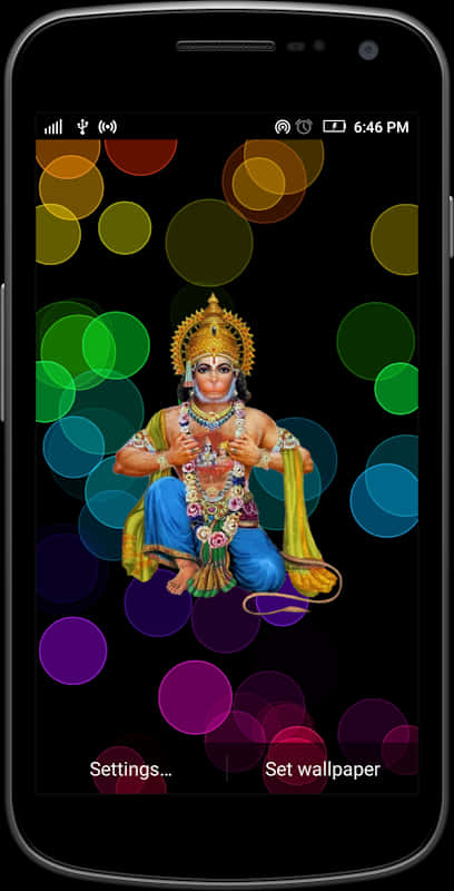 Hanuman Wallpaperon Phone PNG