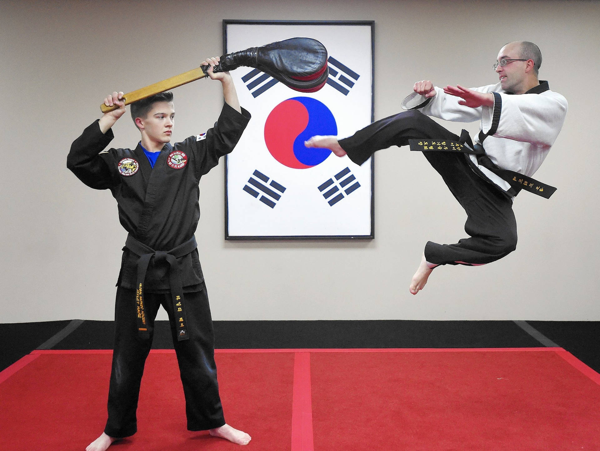 Hapkido Flying Kick Wallpaper