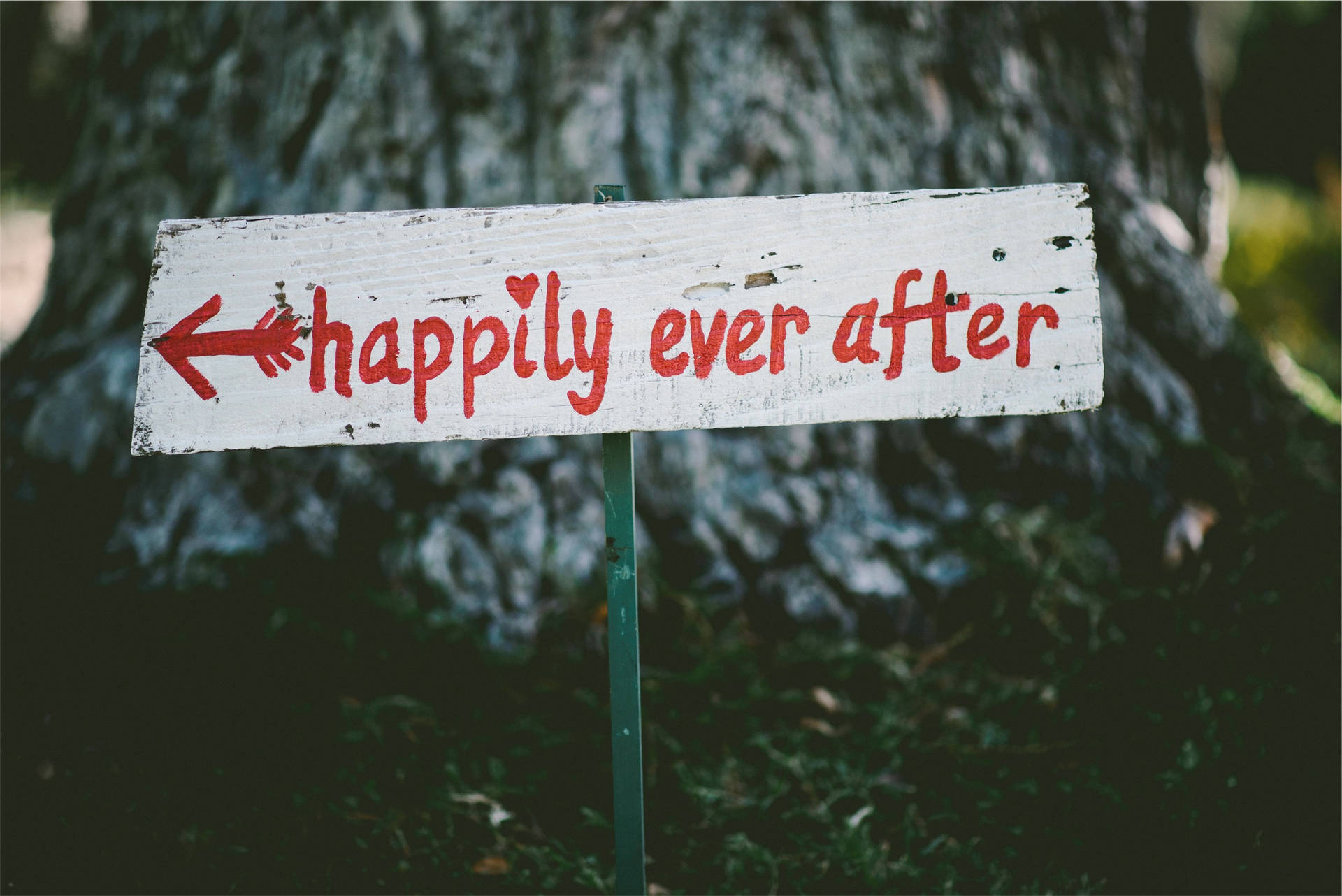 Happily Ever After Signage