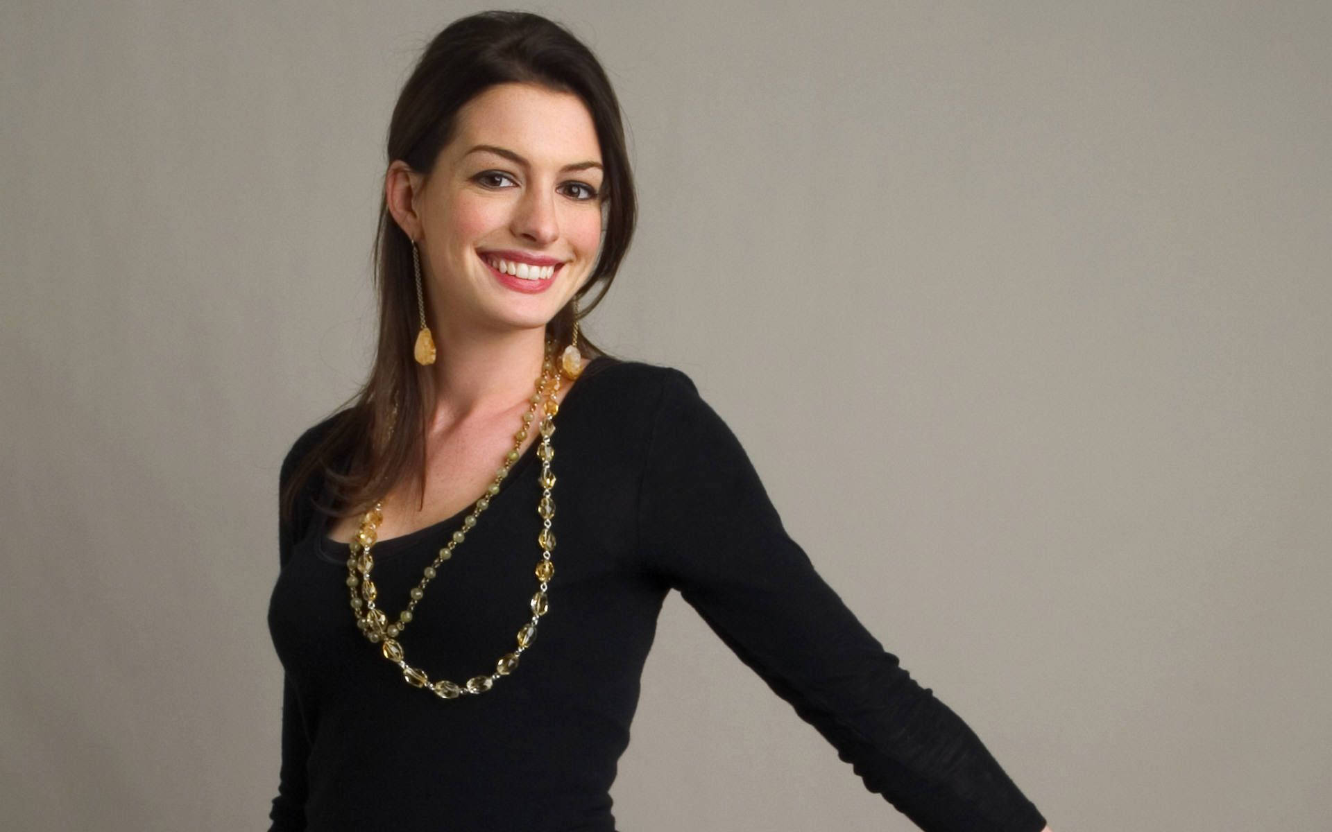Happy Anne Hathaway