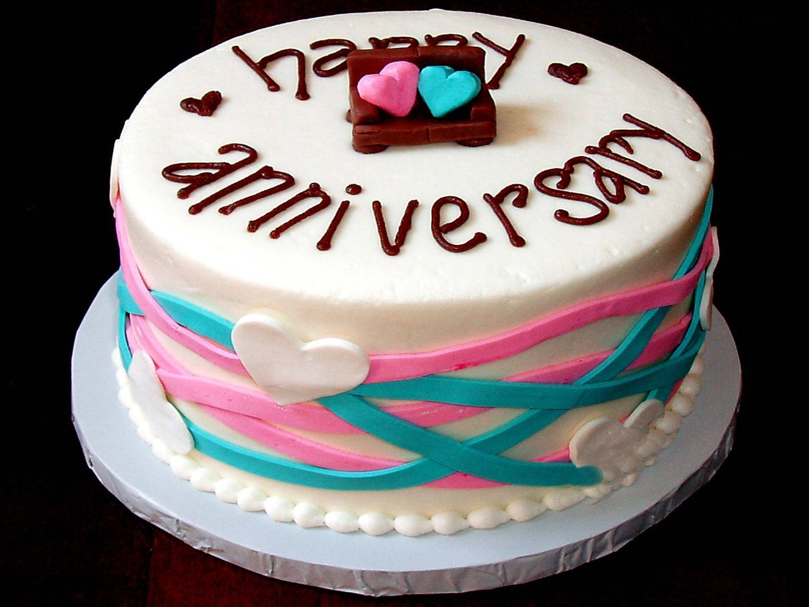 Image Of Cakes - Happy Anniversary Mom And Dad Cake, HD Png Download ,  Transparent Png Image - PNGitem