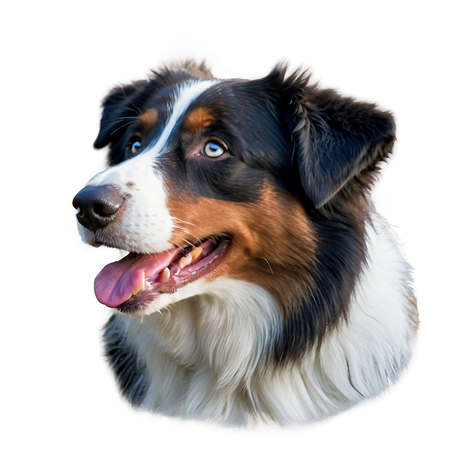 Happy Australian Shepherd Png Yis PNG