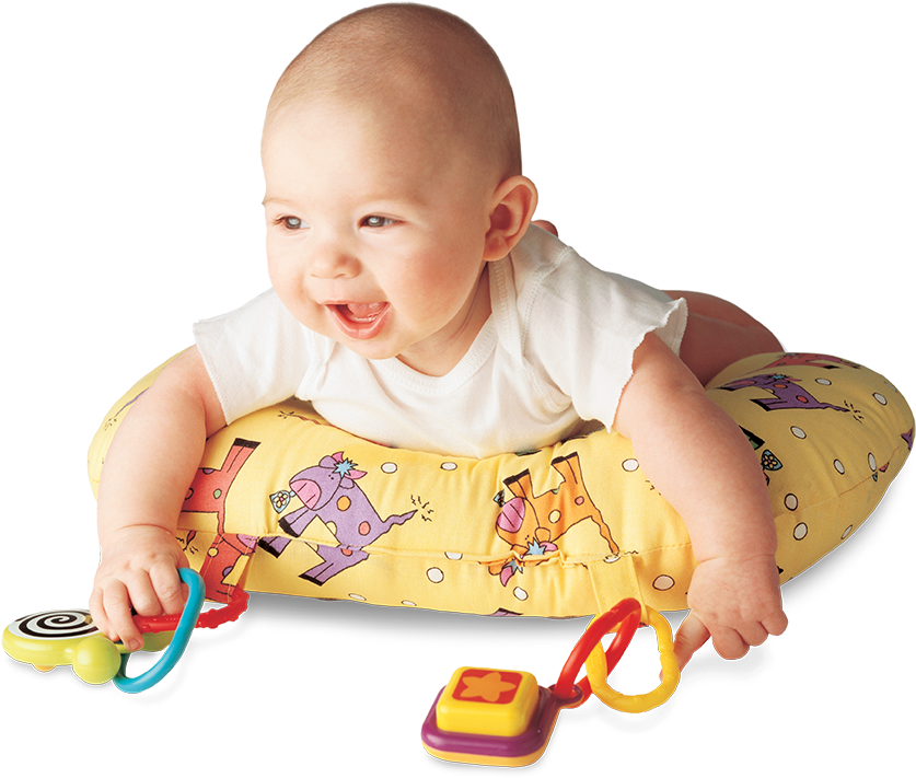 Happy Baby Playingwith Toys PNG