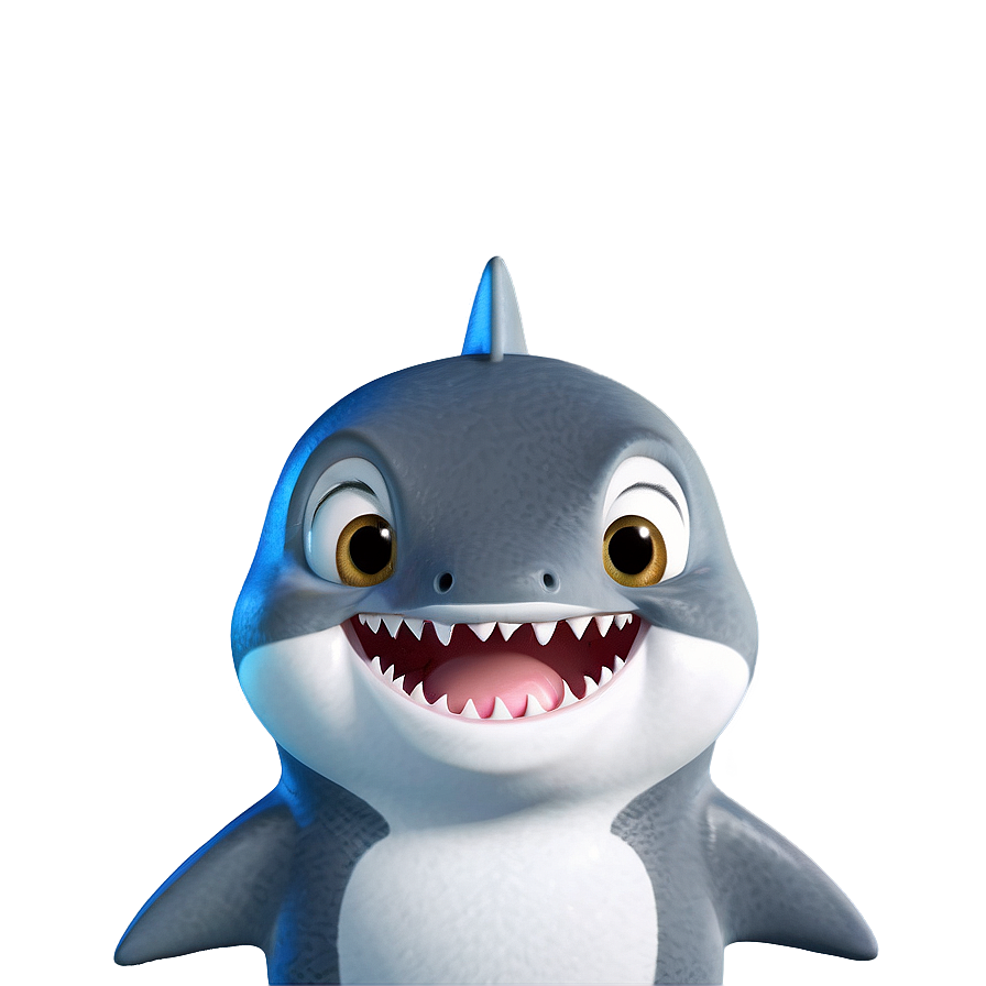 Happy Baby Shark Picture Png Hhe33 PNG