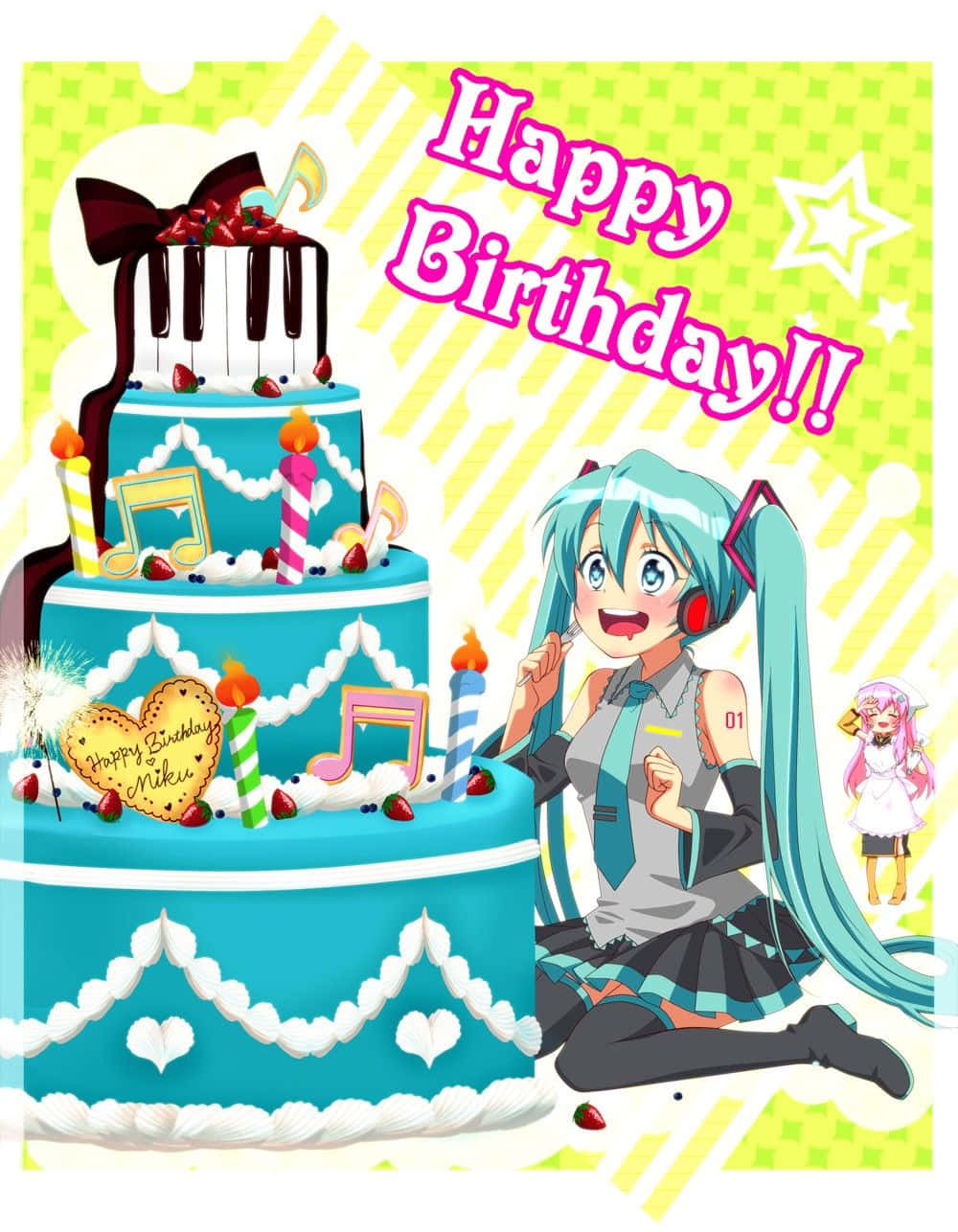 Image  Celebrate your birthday Anime style! Wallpaper
