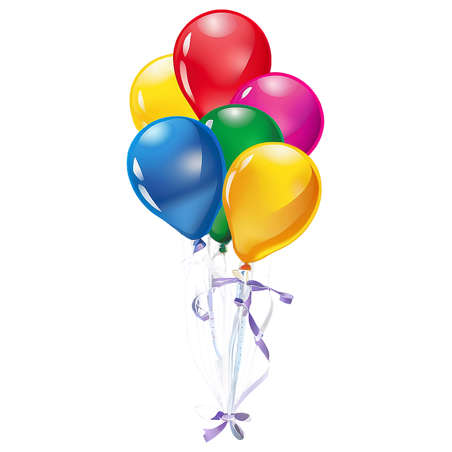 Happy Birthday Balloons Png 65 PNG