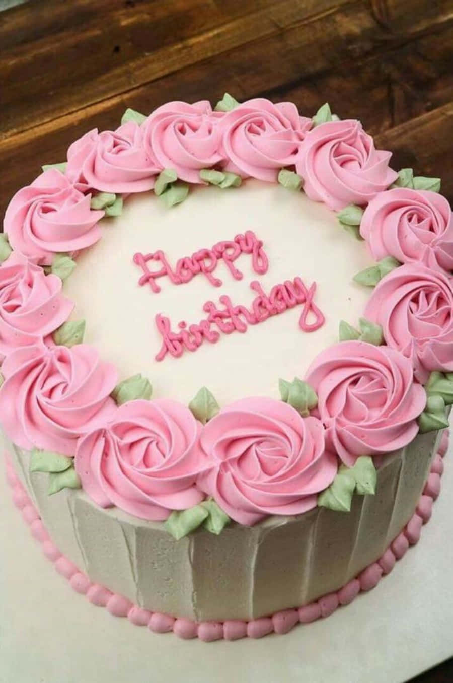Delicious and Colorful Happy Birthday Cake