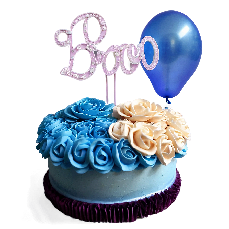 Happy Birthday Cake Topper Png 13 PNG