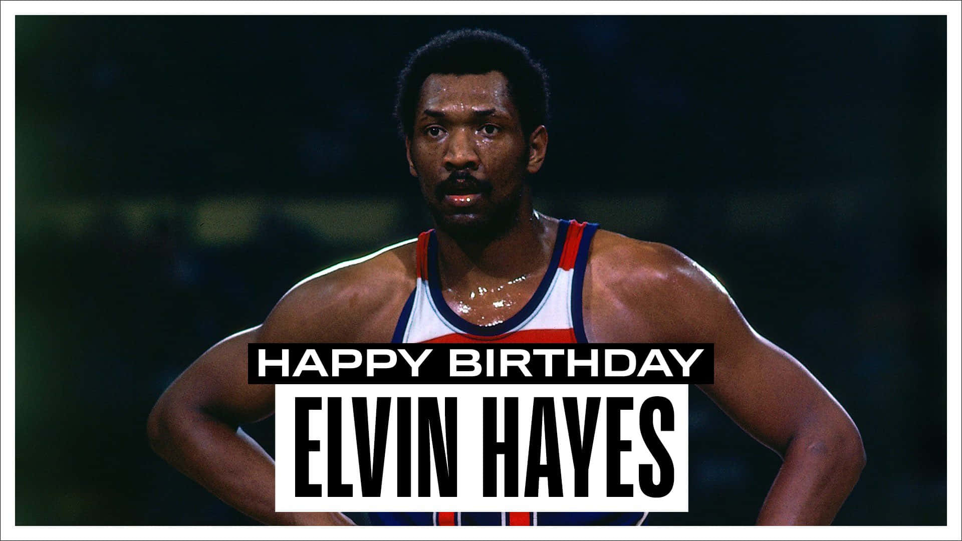 Glædelig Fødselsdag Elvin Hayes Wallpaper