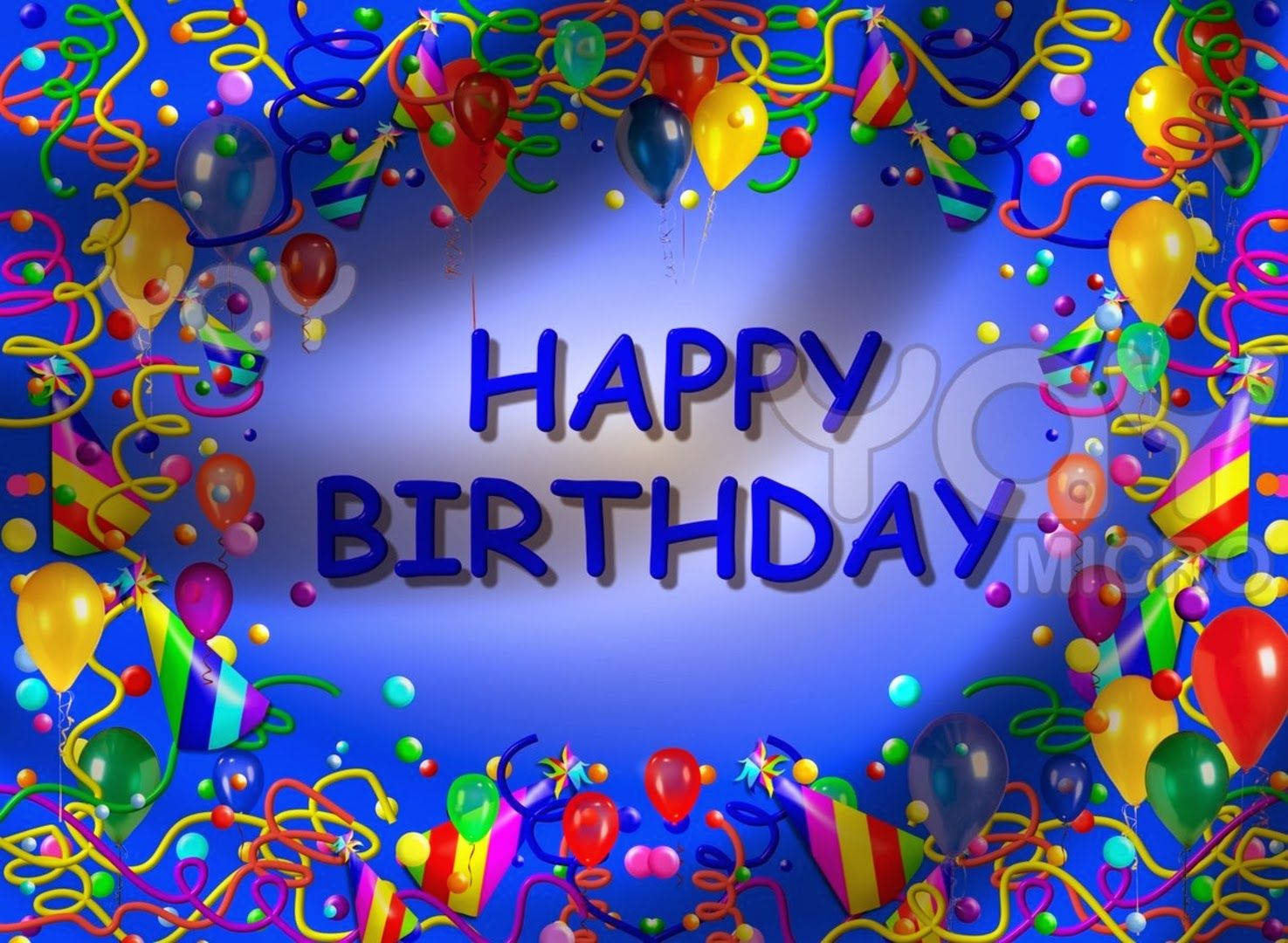 Celebrate someone special with a Happy Birthday greeting! Wallpaper