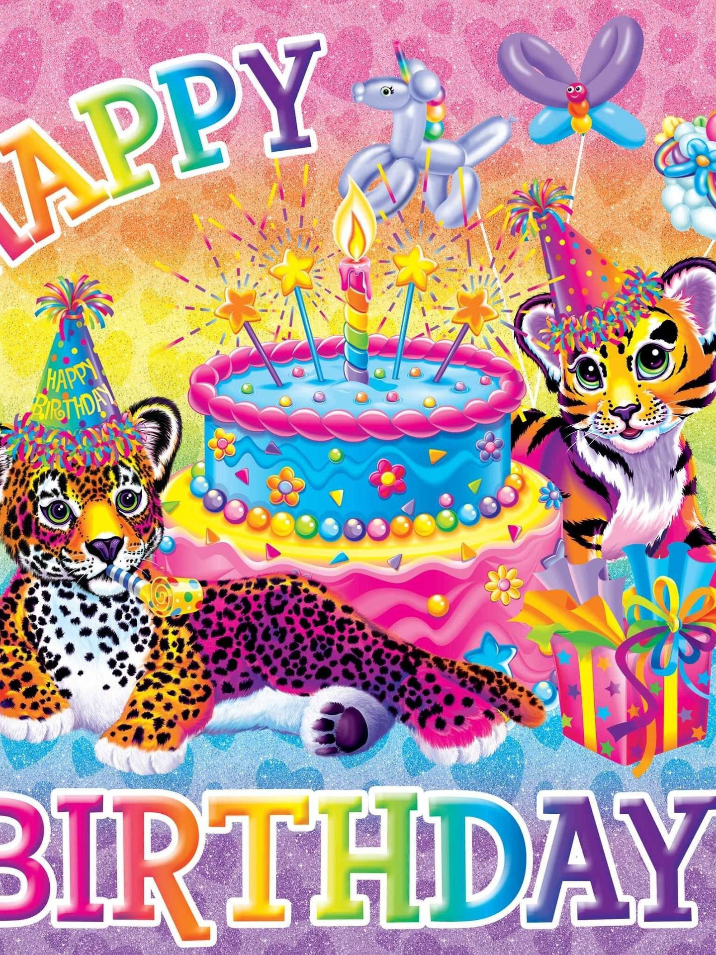 Happy Birthday Lisa Frank Wallpaper