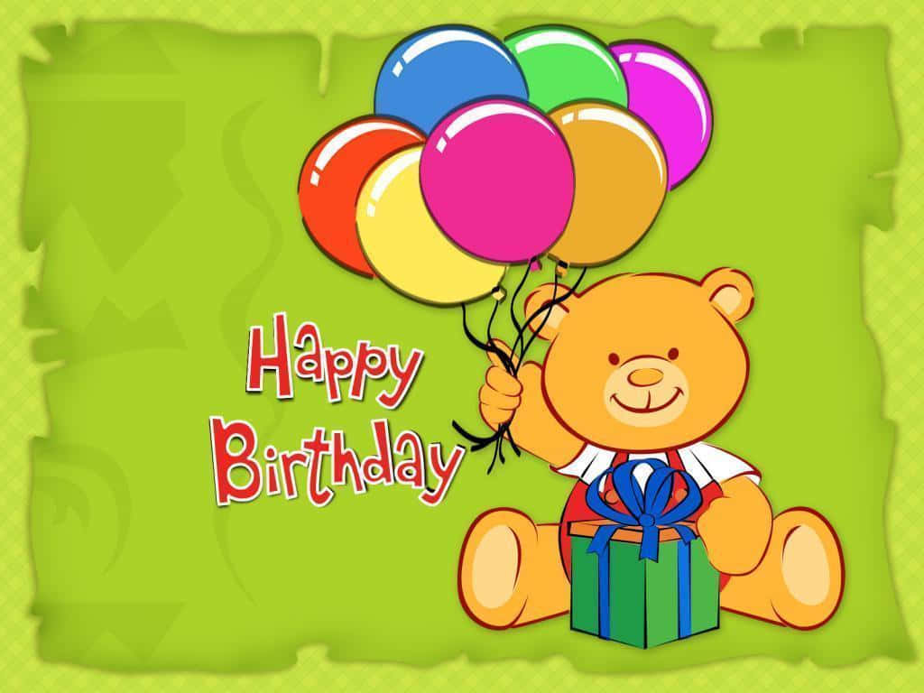 Happy Birthday Teddy Bear Picture