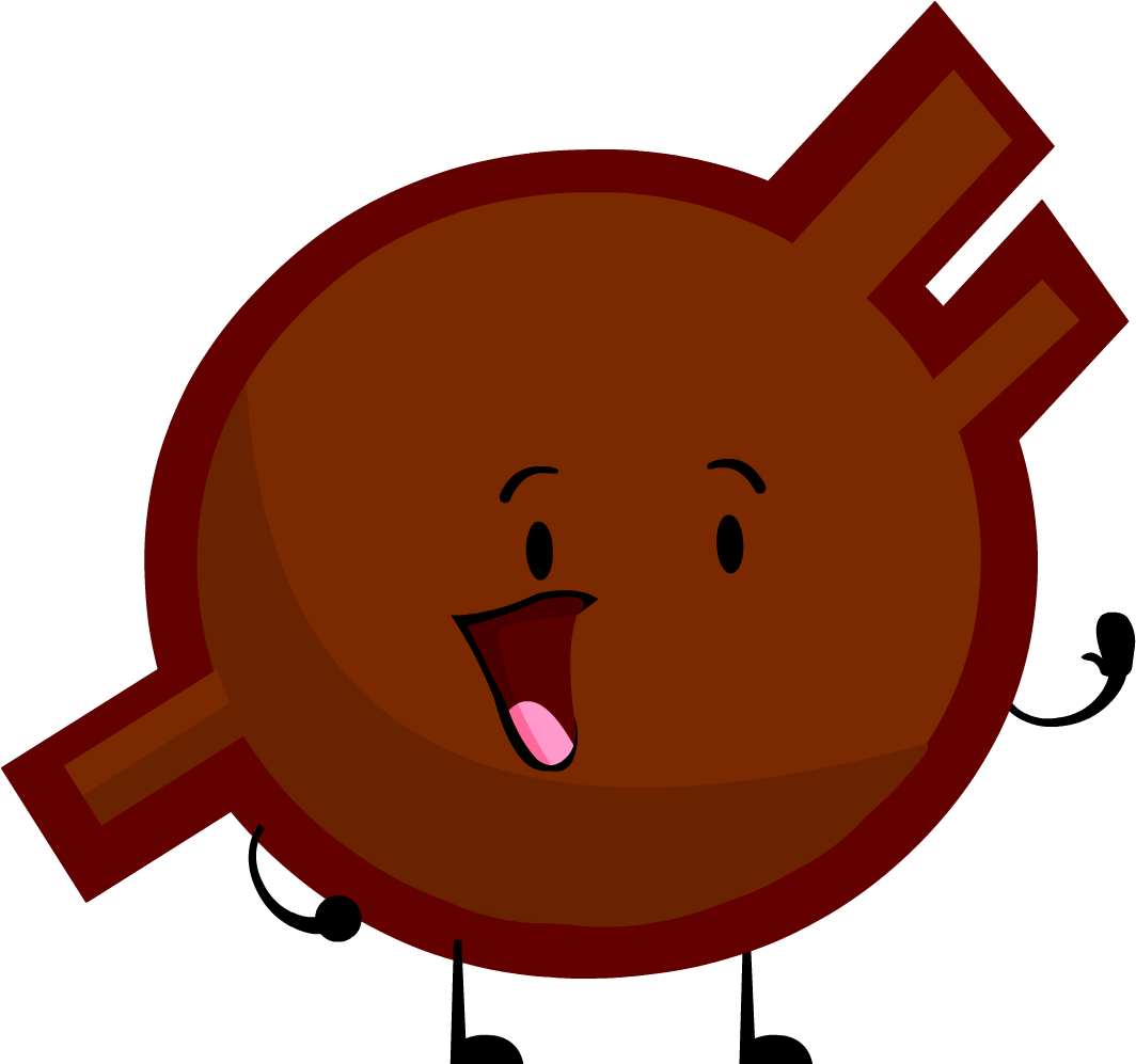 Happy Cartoon Asteroid PNG