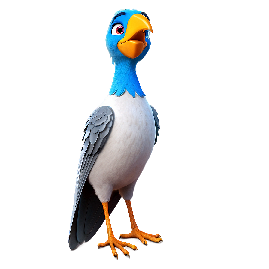 Happy Cartoon Bird Png 26 PNG