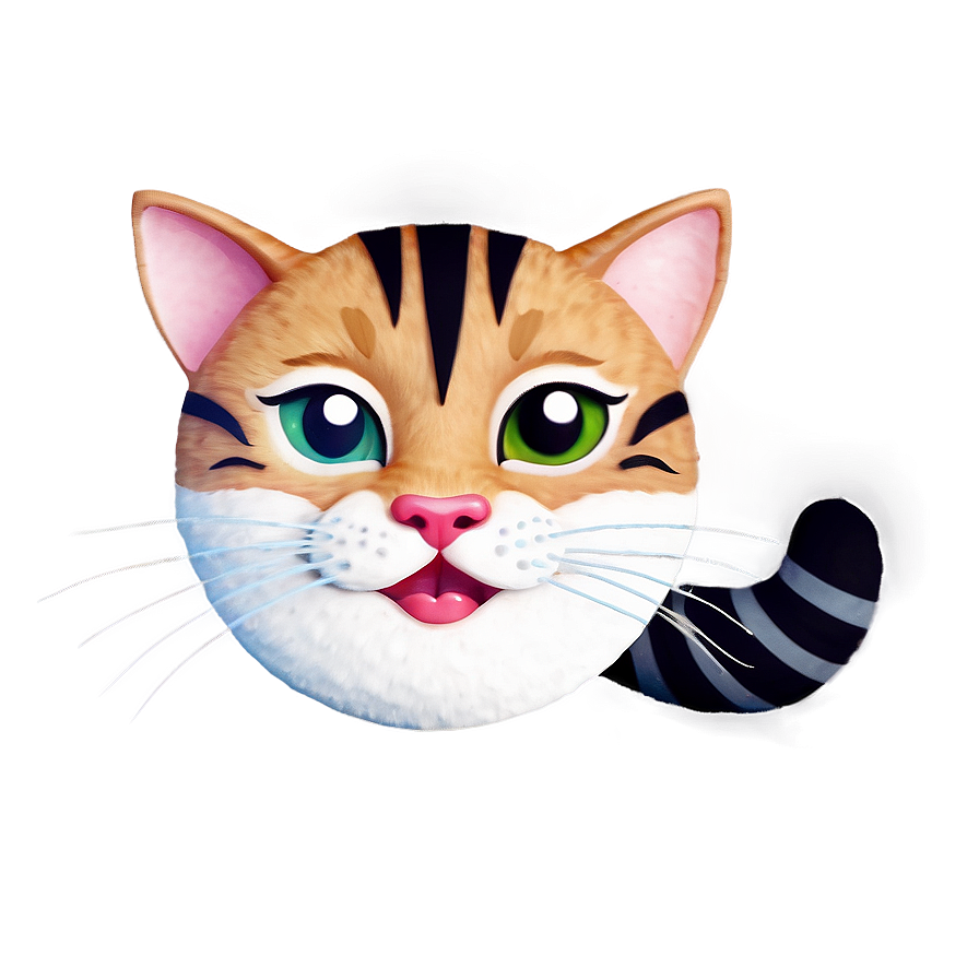 Happy Cat Emoji Png B PNG