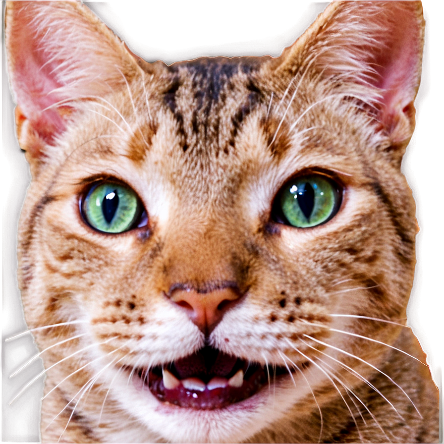 Happy Cat Face Png Cli PNG