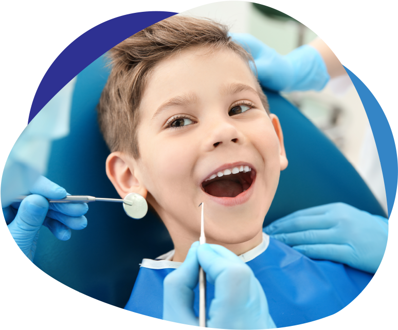 Happy Child Dental Checkup PNG