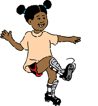 Happy Child Playing Soccer Cartoon PNG