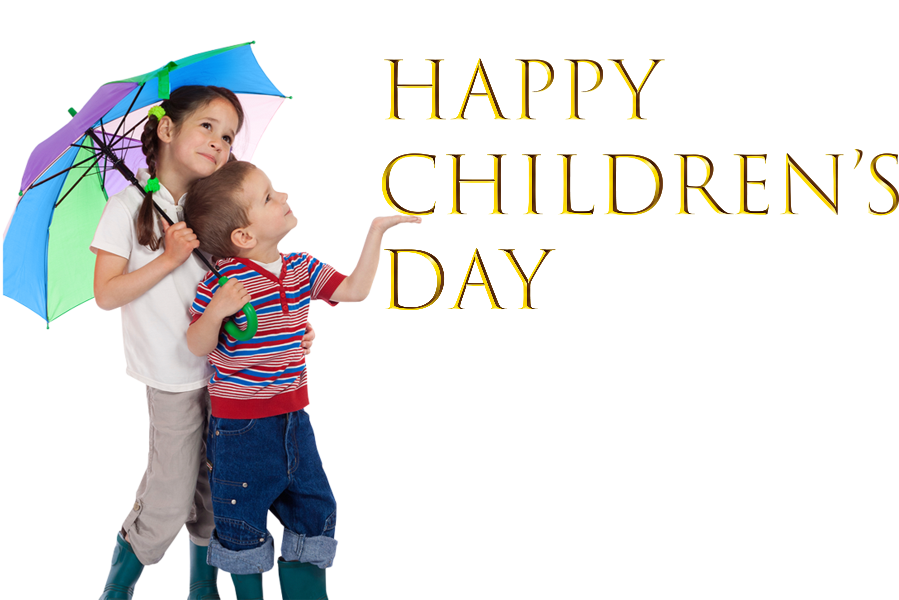 Happy Childrens Day Celebration PNG