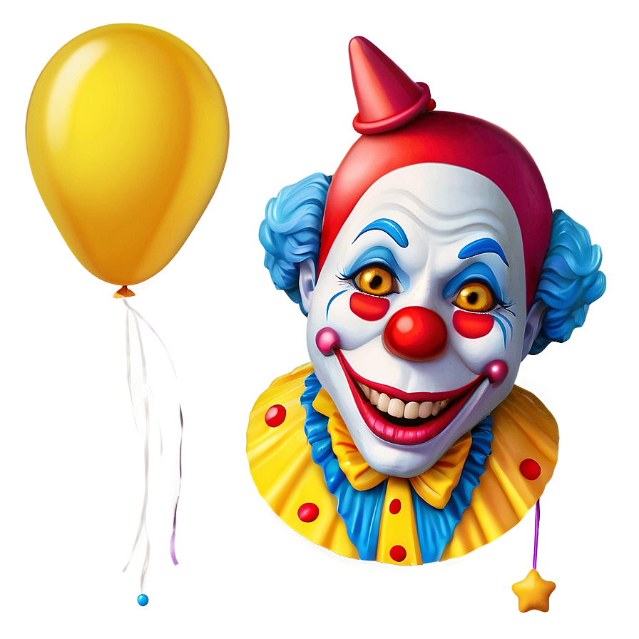 Download Happy Clown Emoji Png Cxf | Wallpapers.com