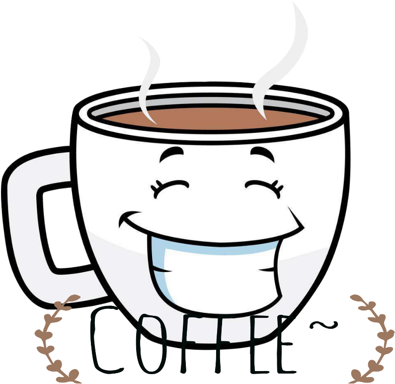 Happy Coffee Mug Clipart PNG