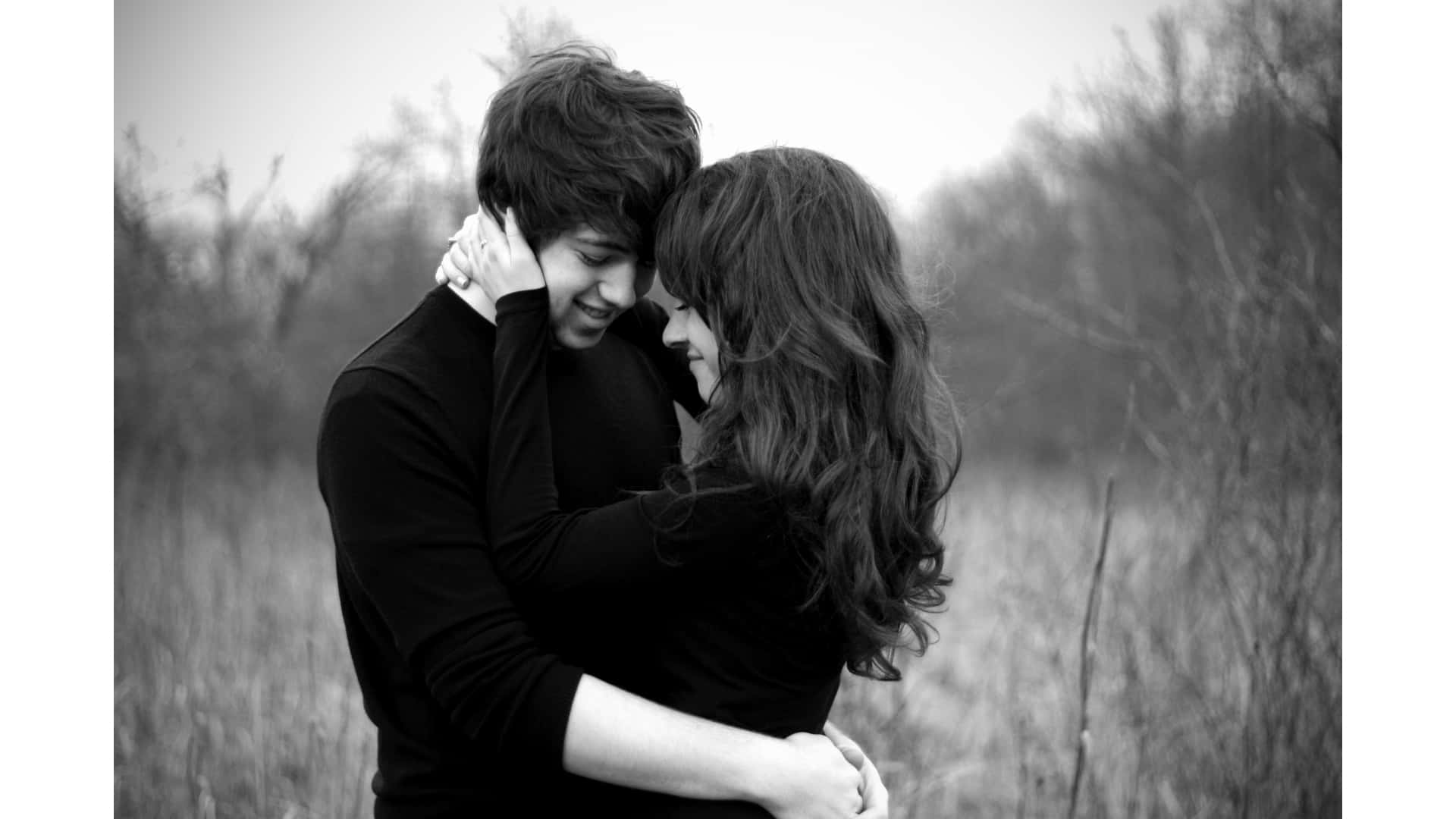 Black And White Happy Couples Pictures