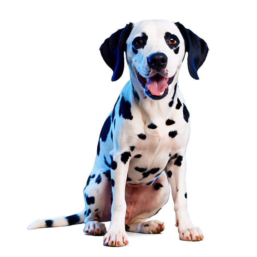 Happy Dalmatian Tail Wagging Png 06232024 PNG