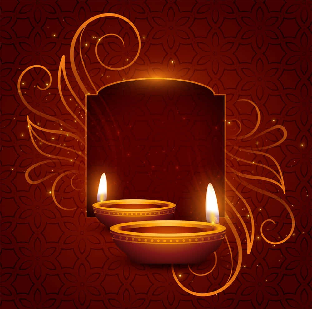 Hintergrundfür Ein Fröhliches Diwali