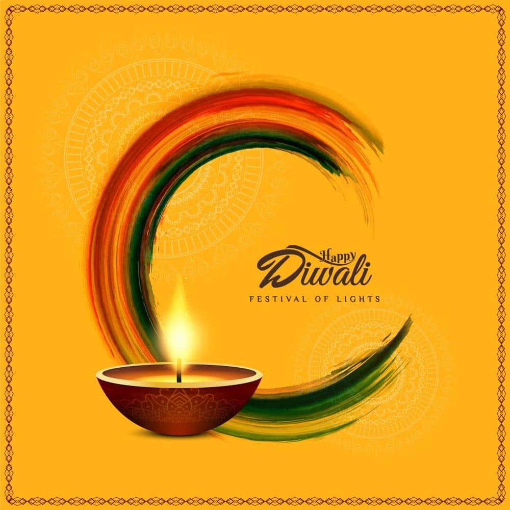 Ichwünsche Ihnen Ein Helles Und Fröhliches Diwali.