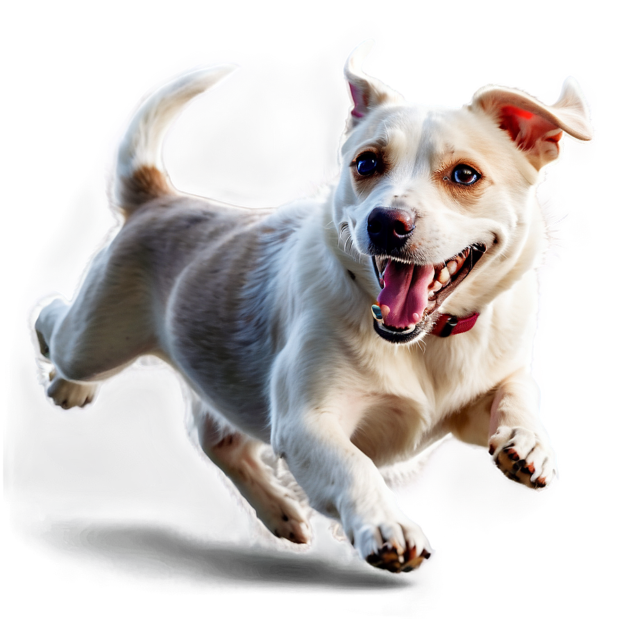 Happy Dog Running Png Etf PNG