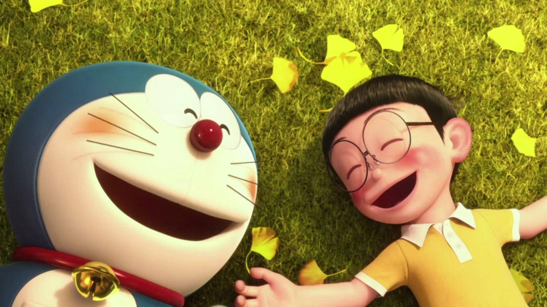 Happy Doraemon And Nobita Picture
