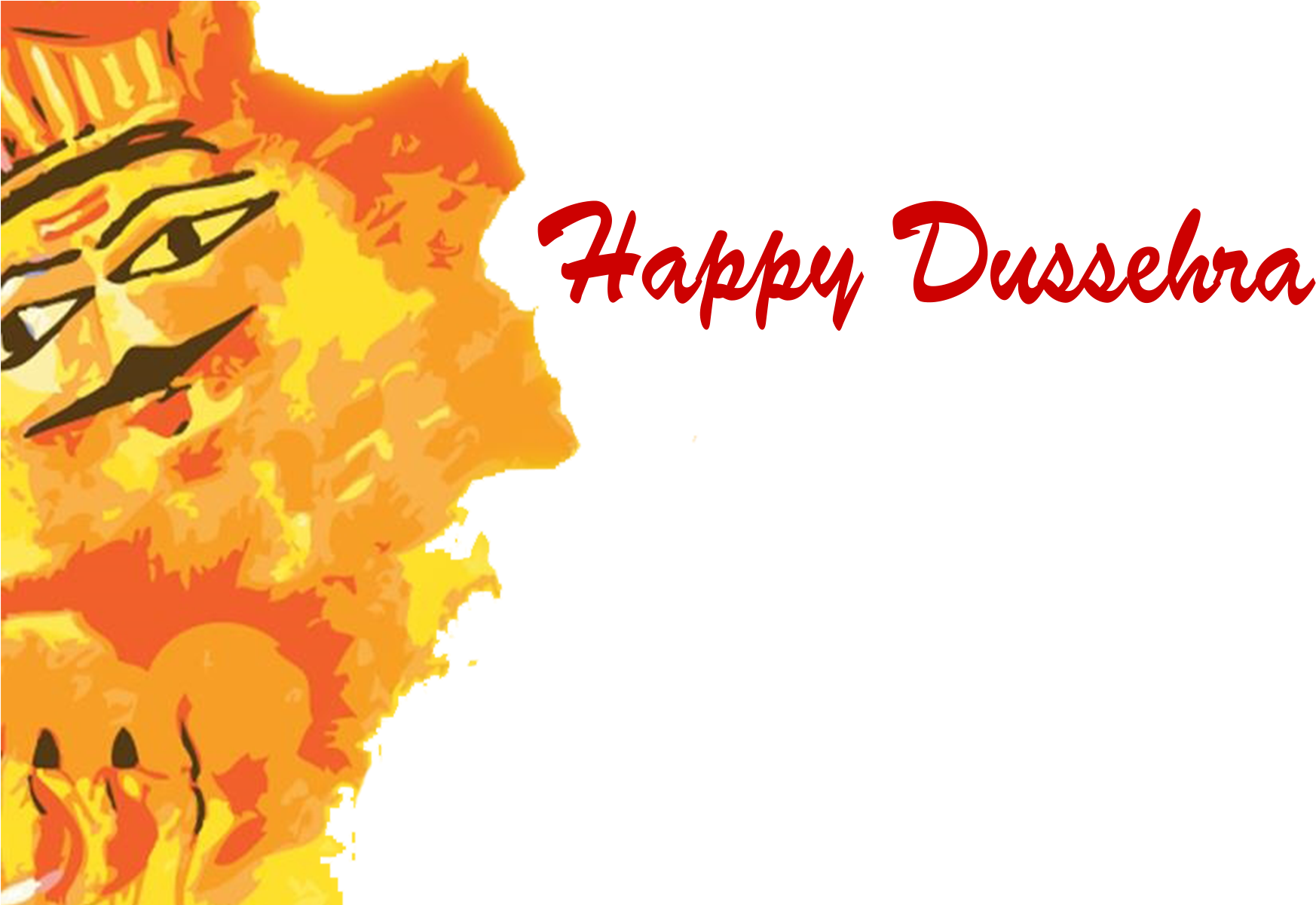 Happy Dussehra Festival Celebration PNG