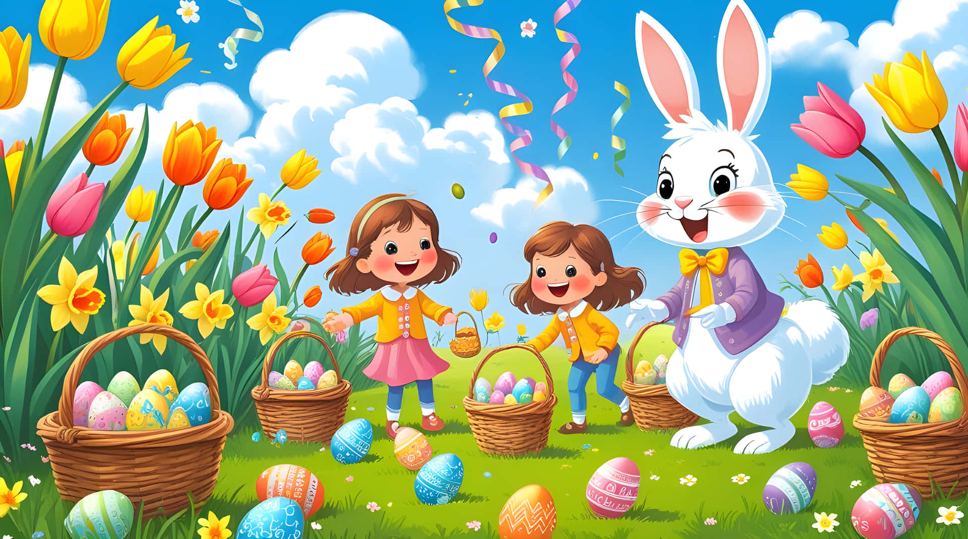 Happy Easter Day Wallpaper