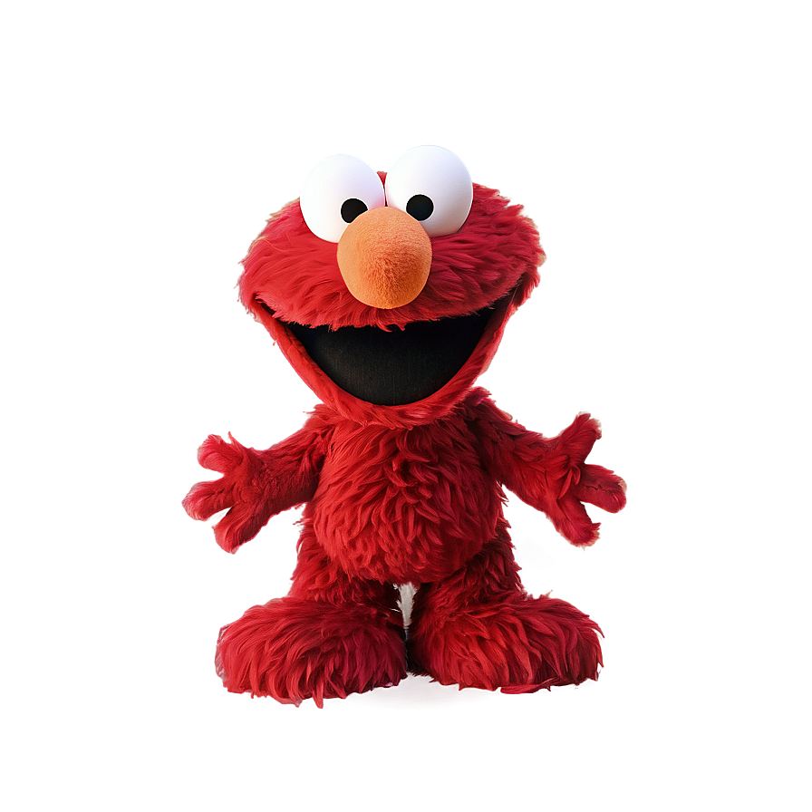 Happy Elmo Clipart Png Bbv PNG