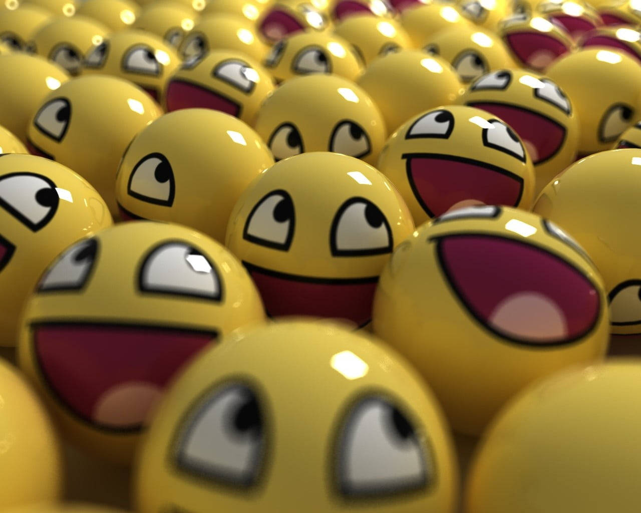 Happy Emoji Laughing Wallpaper