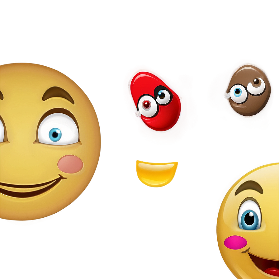 Download Happy Face Emoji Png Eje | Wallpapers.com