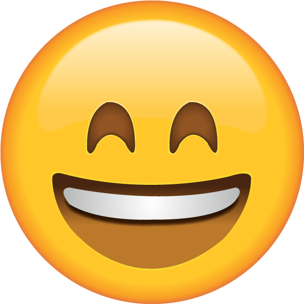 Download Happy Face Emoji.png | Wallpapers.com