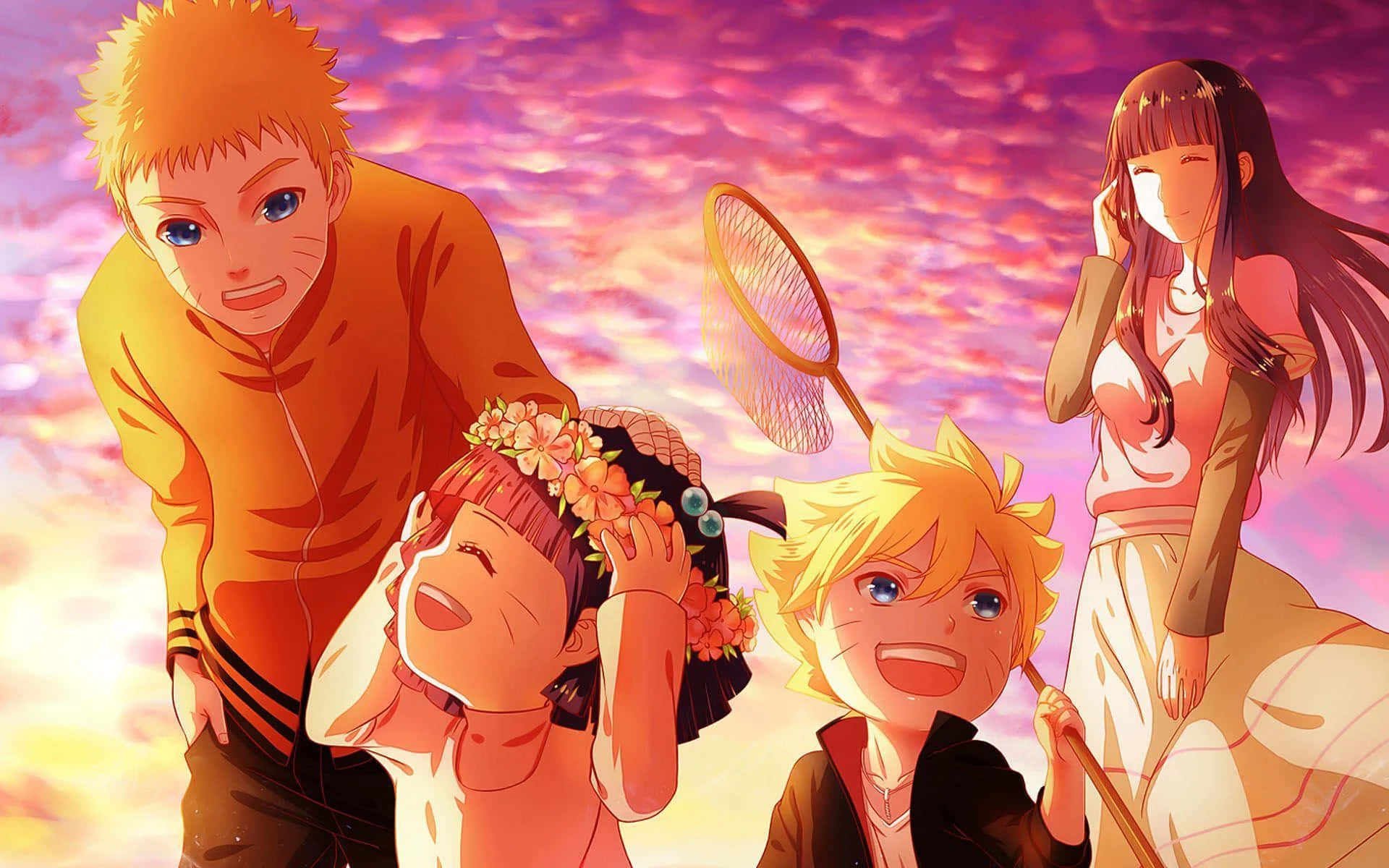 Glade familie Naruto billeder