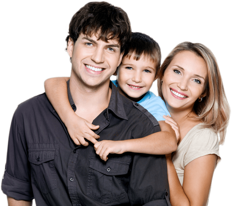 Happy Family Portrait Smiling PNG