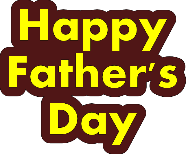 Happy Fathers Day Celebration PNG