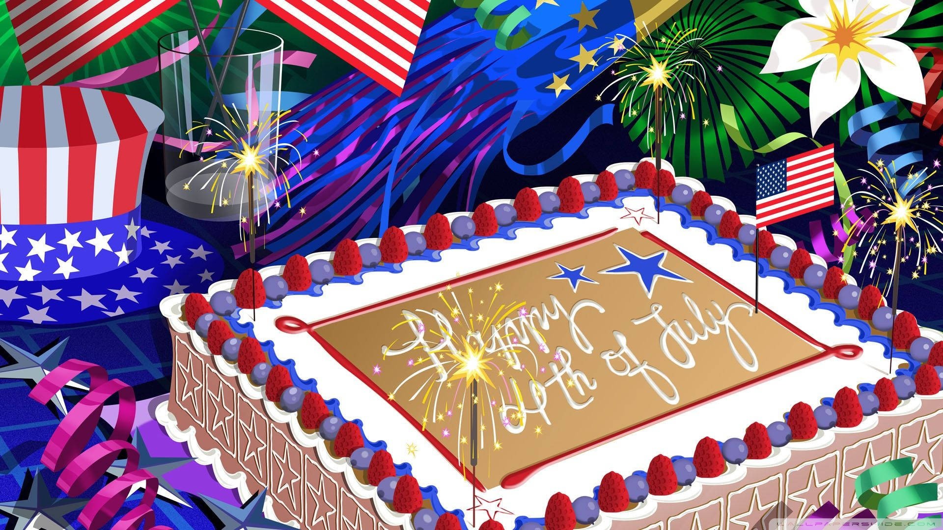 Happy Fourth Of July! Background