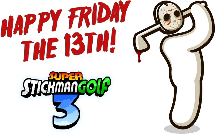 Happy Fridaythe13th Stickman Golf PNG