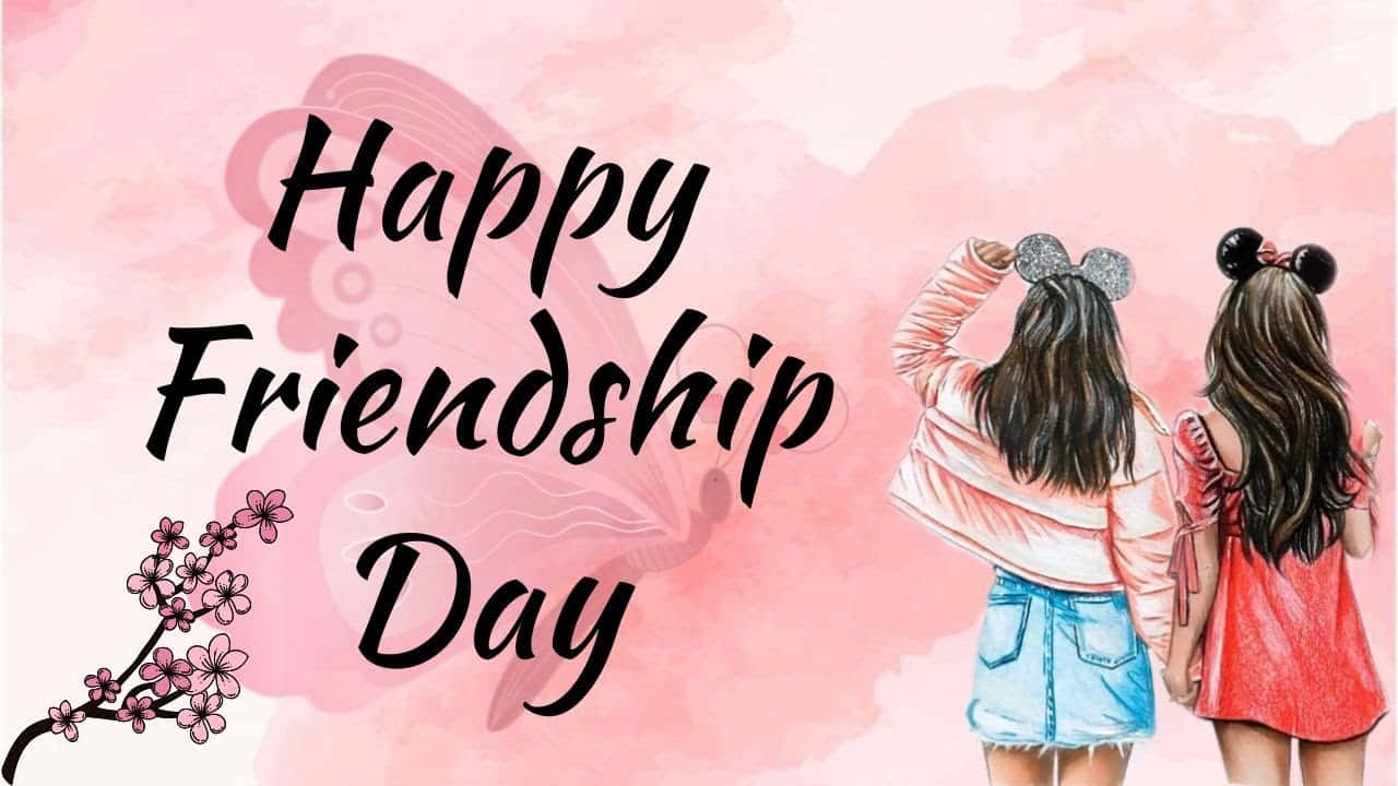 Happy Friendship Day Celebration Wallpaper